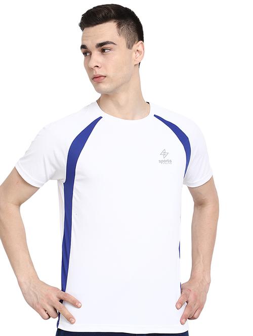 royal blue polyester tshirt - 21051705 - Standard Image - 0