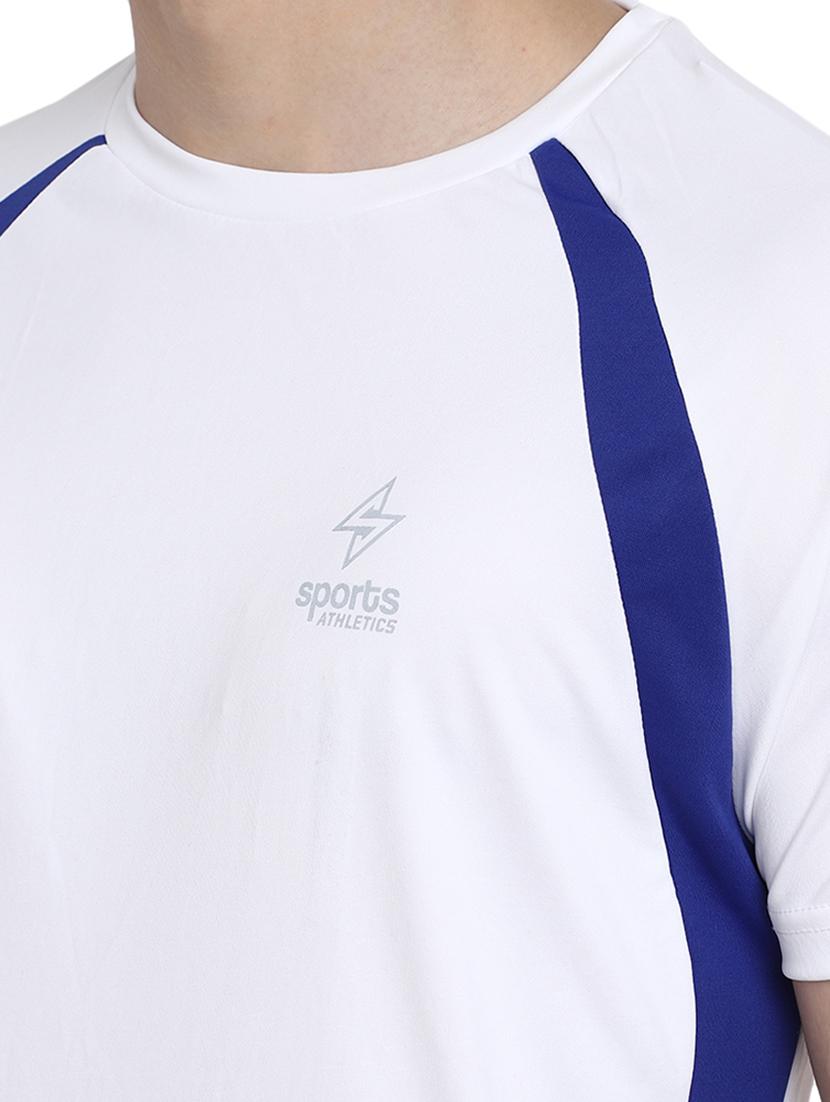 royal blue polyester tshirt - 21051705 - Standard Image - 5