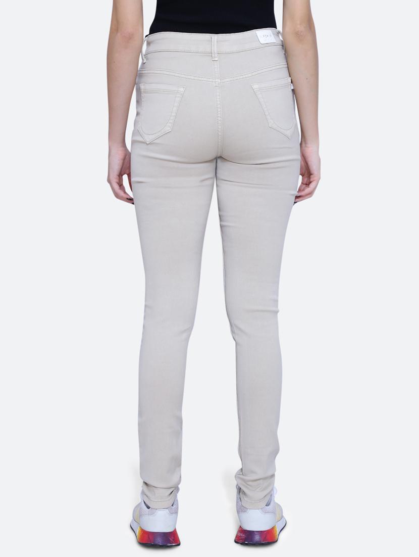 women mid rise plain jean - 21051924 - Standard Image - 3