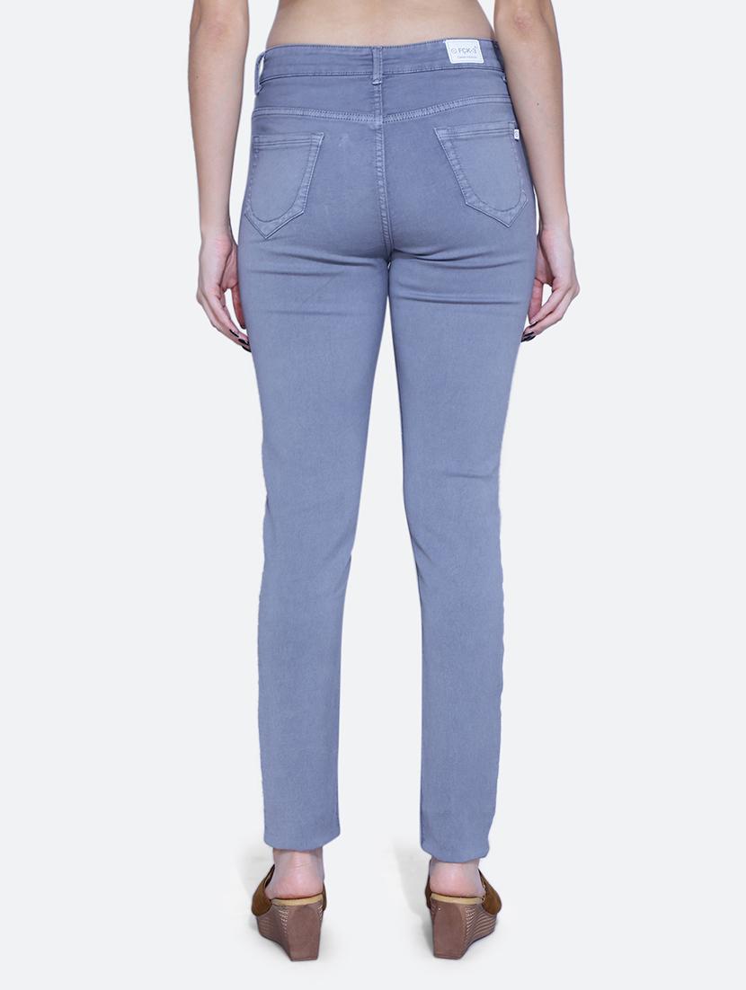 women mid rise plain jean - 21051953 - Standard Image - 3