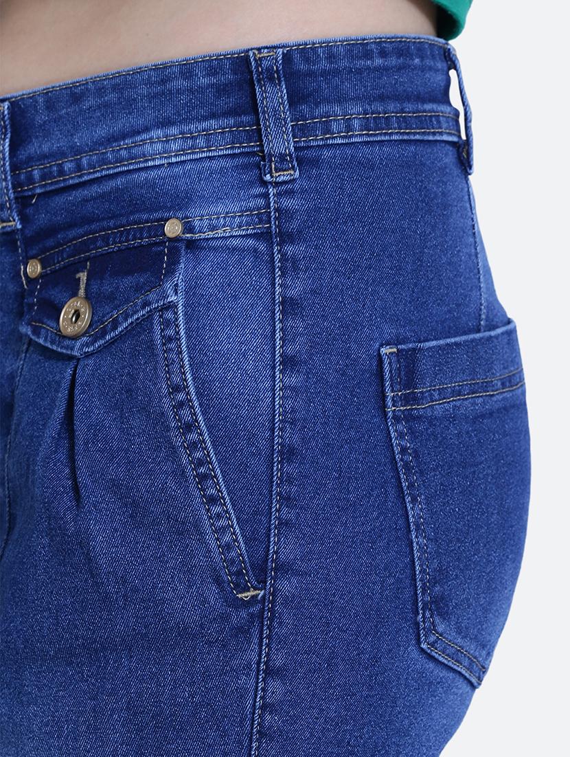 women high rise plain jean - 21052115 - Standard Image - 5