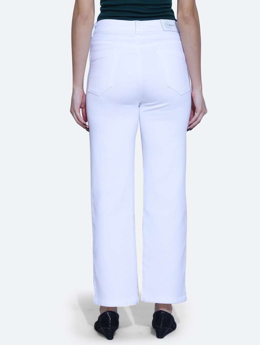 women high rise plain jean - 21052148 - Standard Image - 3