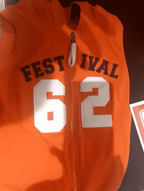 orange cotton single jersey vest - 21053578 -  Zoom Image - 0