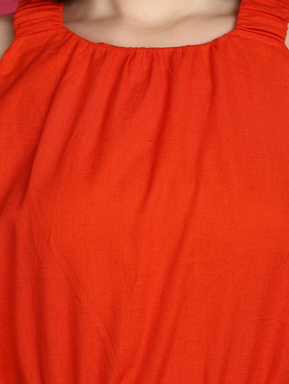 women solid sleeveless crop top - 21053612 - Standard Image - 5