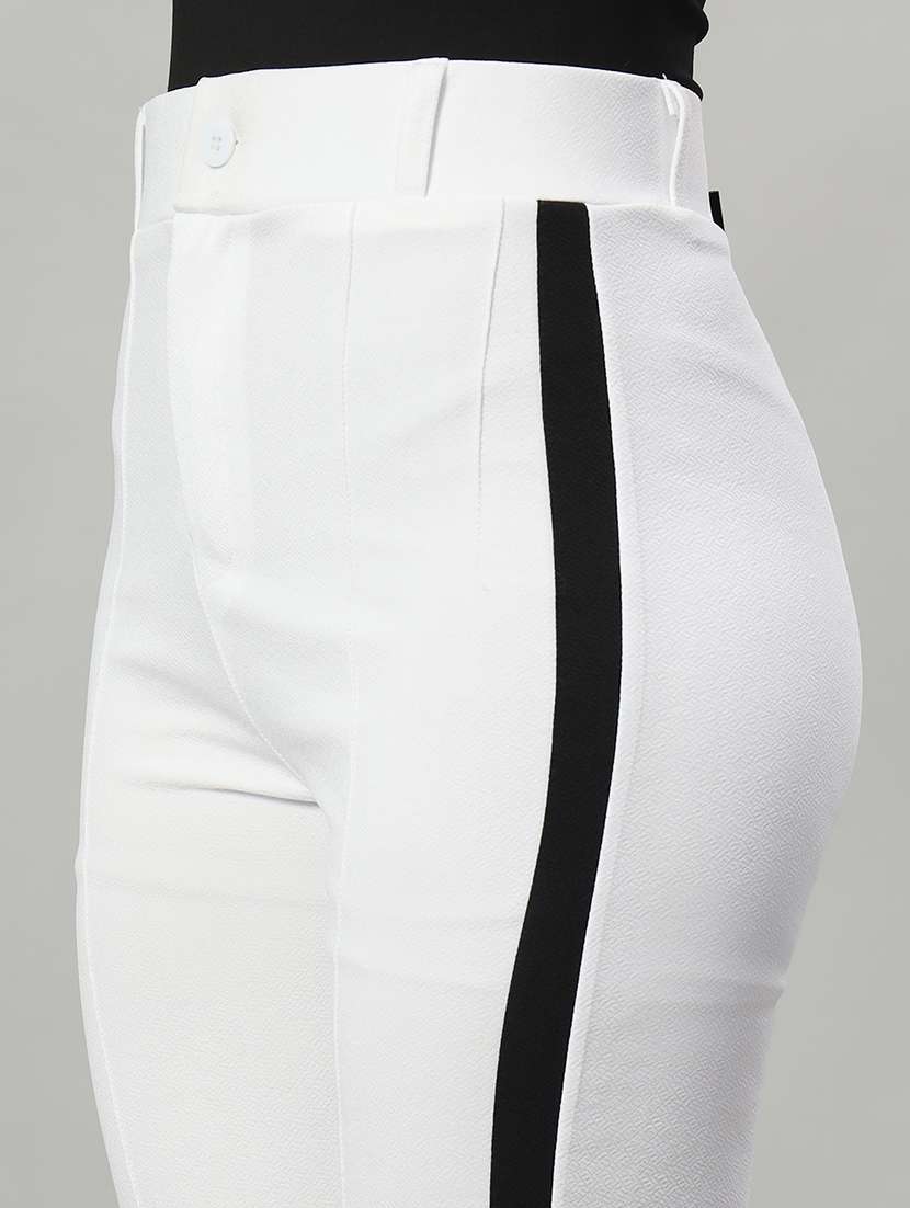 women solid color bootcut trouser - 21054473 -  Standard Image - 5