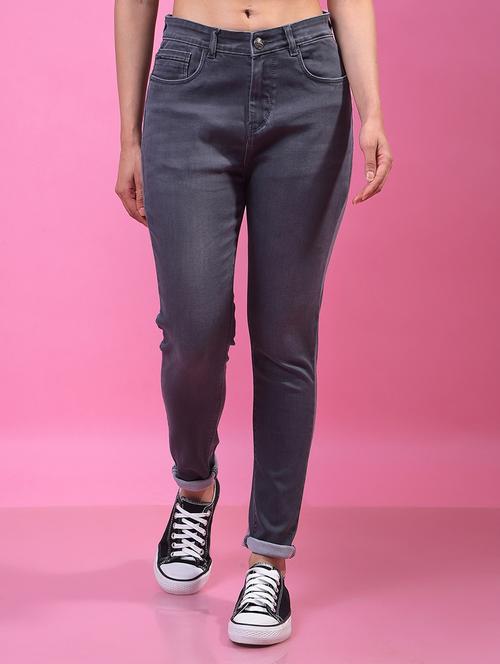 hight rise plain jeans - 21054889 - Standard Image - 0