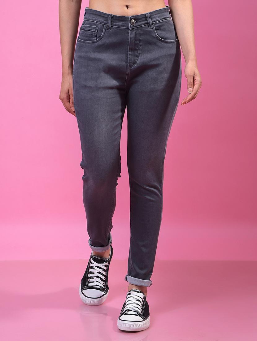hight rise plain jeans - 21054889 - Zoom Image - 0