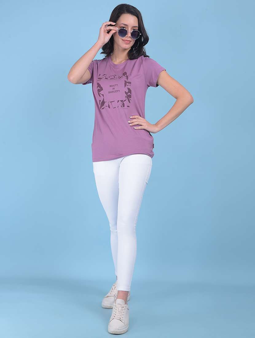 women solid high rise plain jean - 21054897 -  Standard Image - 3