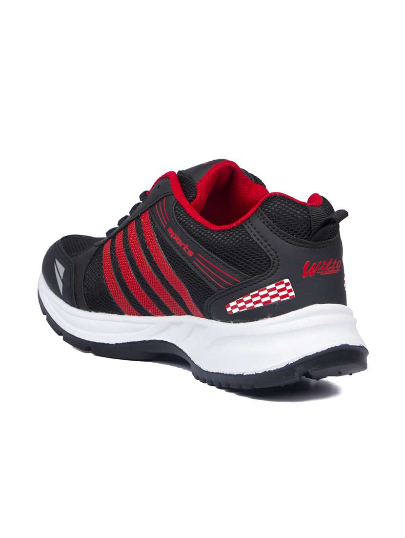 men black lace up sport shoe - 21055986 -  Standard Image - 3