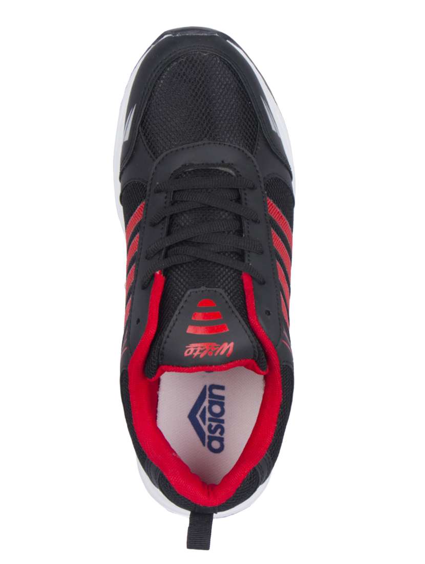 men black lace up sport shoe - 21055986 -  Standard Image - 5