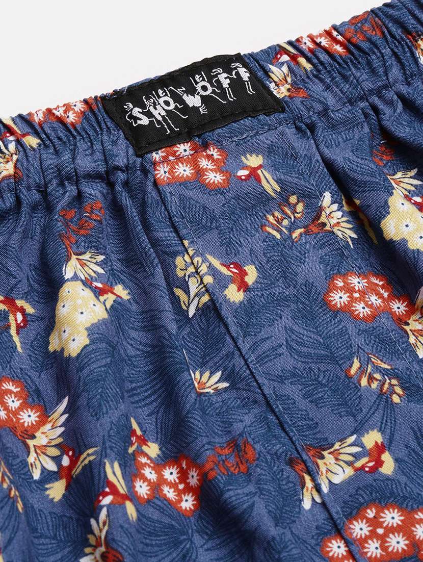men mid rise printed boxer - 21056138 -  Standard Image - 5