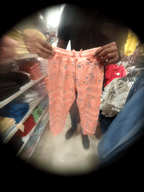 peach loop knit trouser - 21056381 -  Standard Image - 0