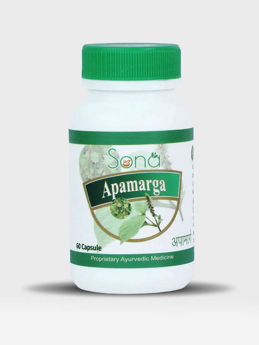 sona apamarga capsules for supports weight loss & detoxify the body - 60 capsule (pack of 1)
