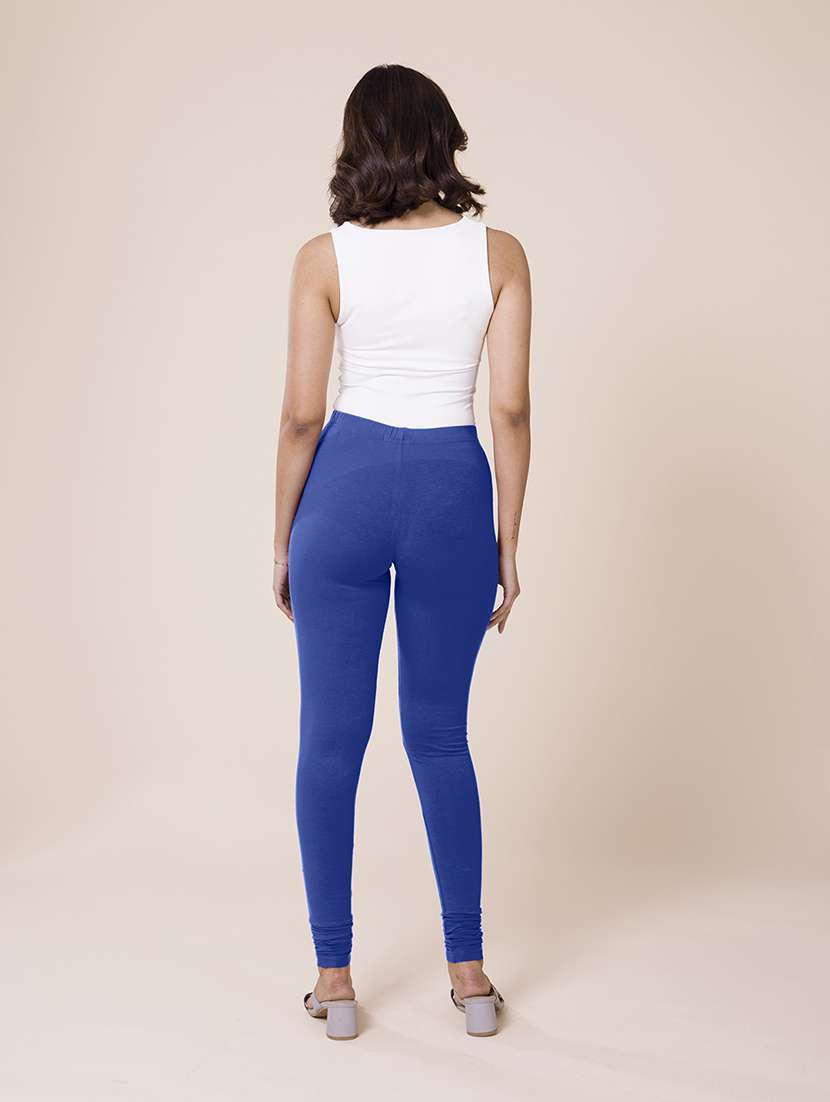 women solid full length leggings - 21056700 -  Standard Image - 3