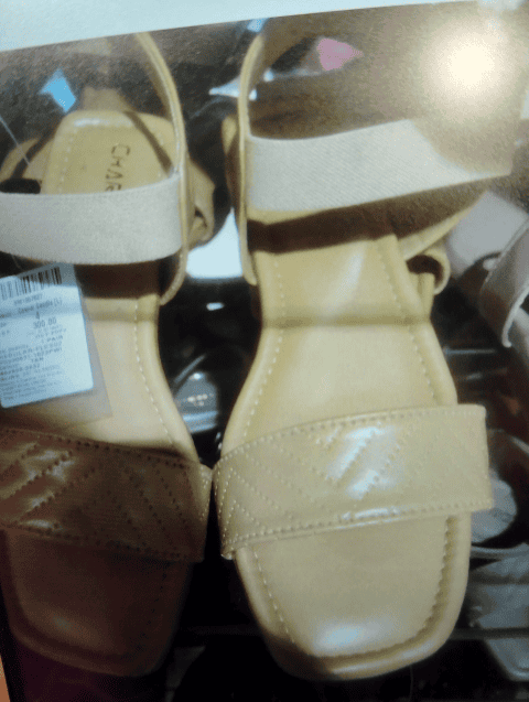 tan pu (polyurethane) sandals - 21056703 -  Standard Image - 0