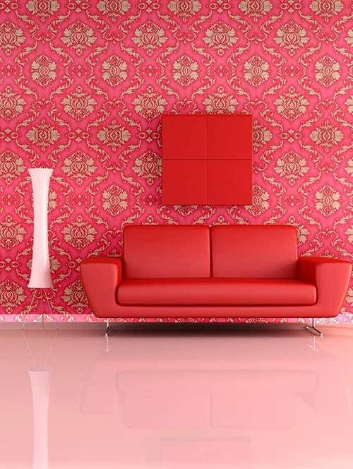 winner (45x500 cm) red wallpaper self adhesive-diy-vinyl sticker-water proof.roll length 5 meters. - 21057149 -  Standard Image - 0