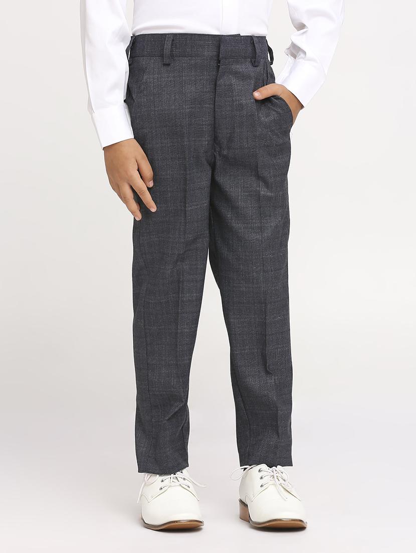 grey cotton blend suit set - 21057589 - Standard Image - 3