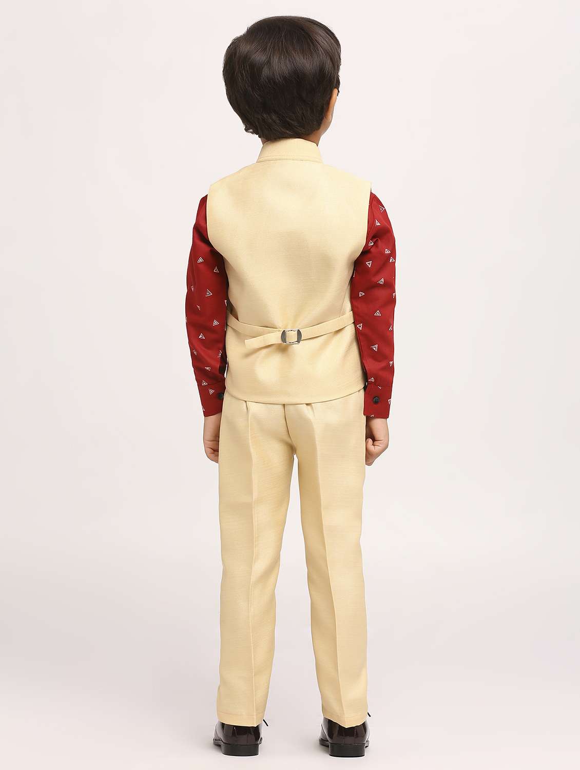 Boys Solid 3 Piece Suit Set