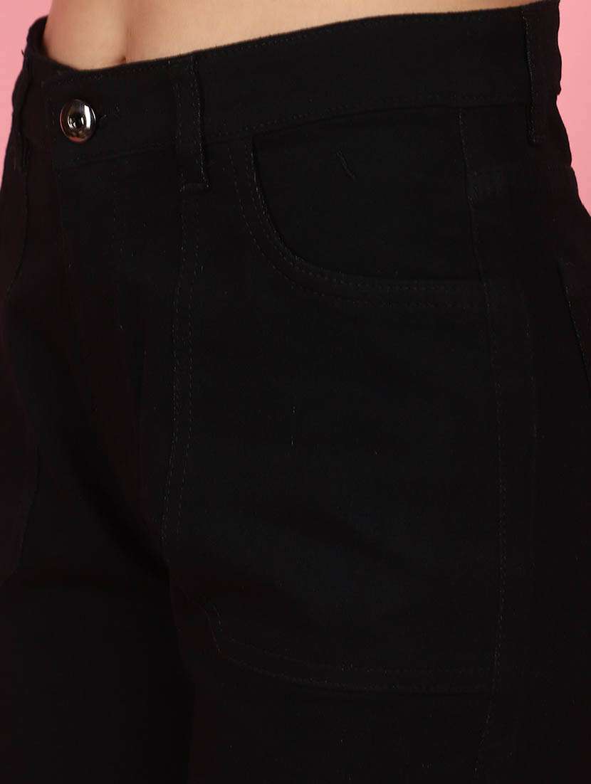 black denim jeans - 21058085 -  Standard Image - 5