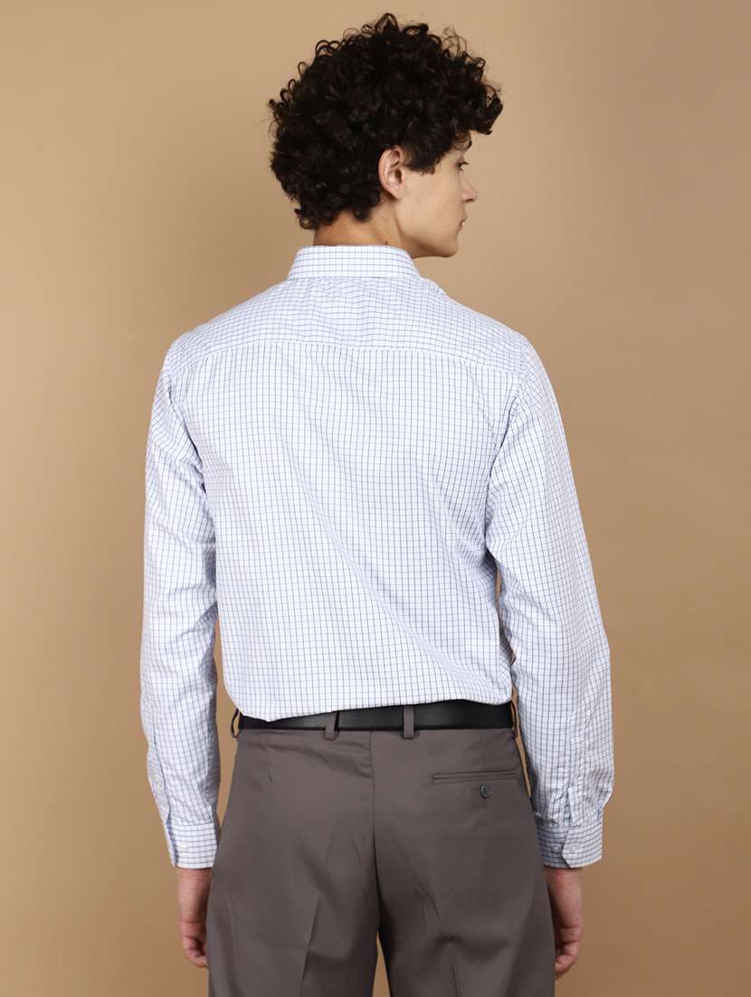 men checkered formal shirt - 21058115 -  Standard Image - 3