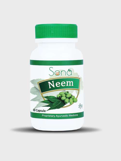 sona  neem capsule for clean and clear life- 60 capsule(pack of 1) - 21058335 -  Standard Image - 0