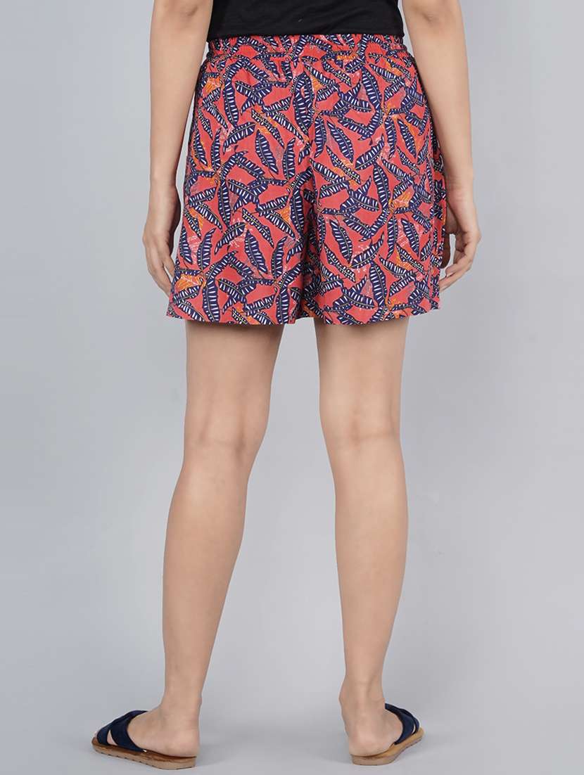 pack of 2 multi coloured printed shorts set - 21058712 -  Standard Image - 3