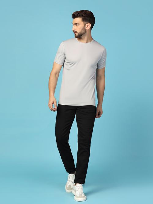 men solid short sleeve t-shirt - 21058935 -  Standard Image - 0