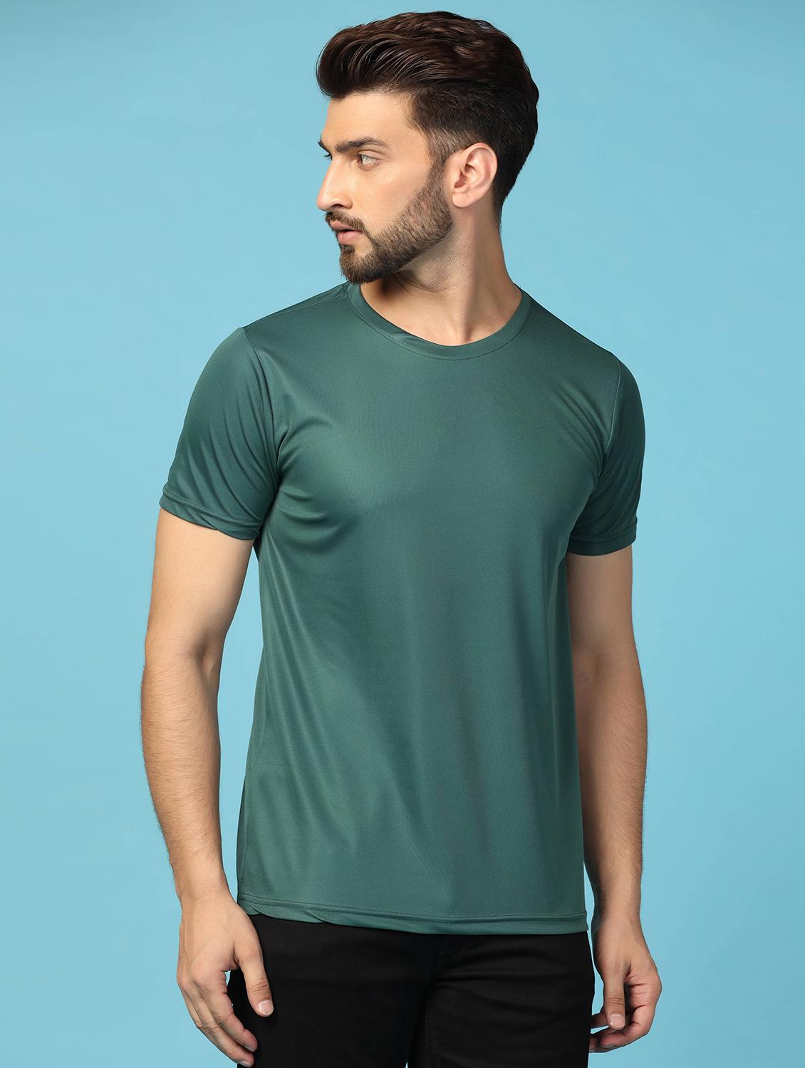 men short sleeve plain t-shirt - 21058937 - Zoom Image - 0