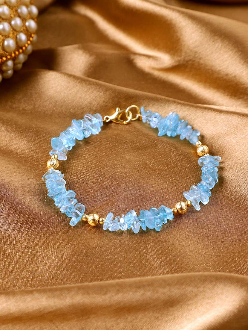 blue crystal links bracelet - 21059232 -  Zoom Image - 0