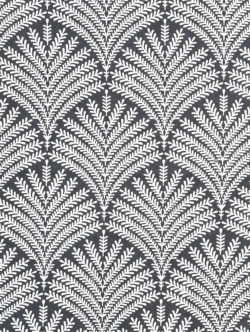 texstylers grey cotton 260 tc printed 60 x 90 inches single bedsheet - 21059280 -  Standard Image - 3