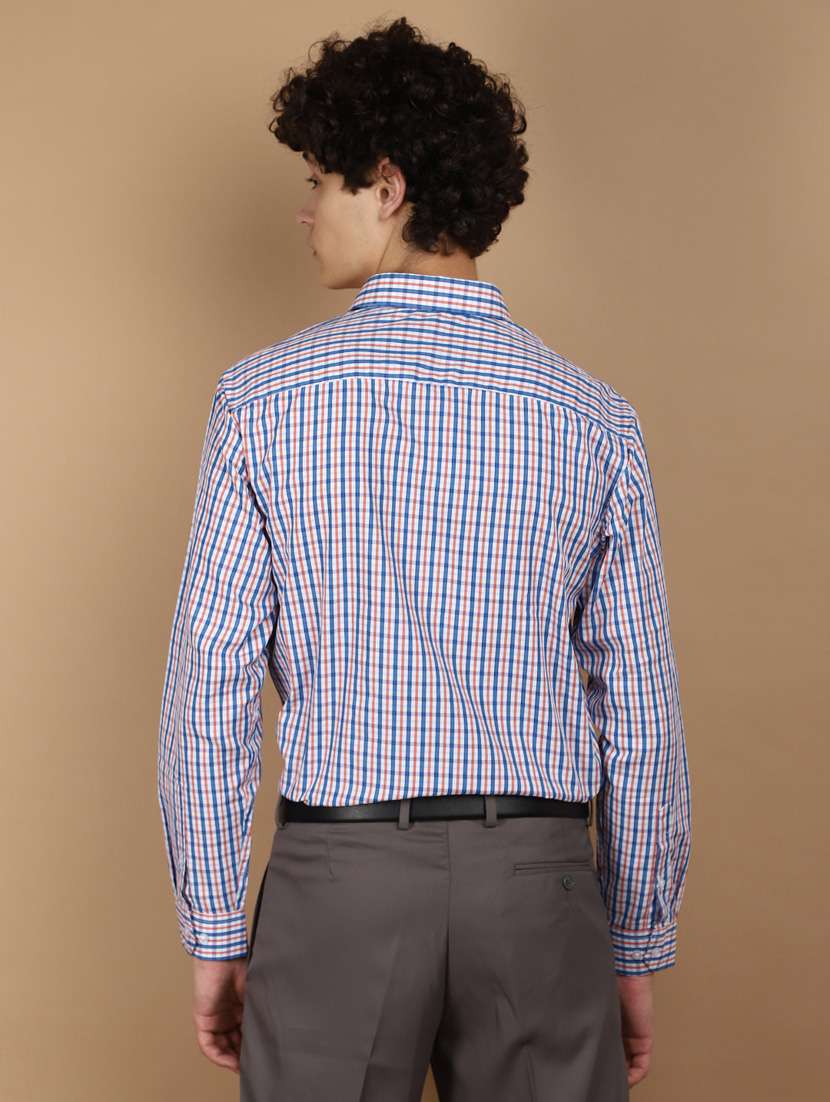 men checkered formal shirt - 21061643 -  Standard Image - 3