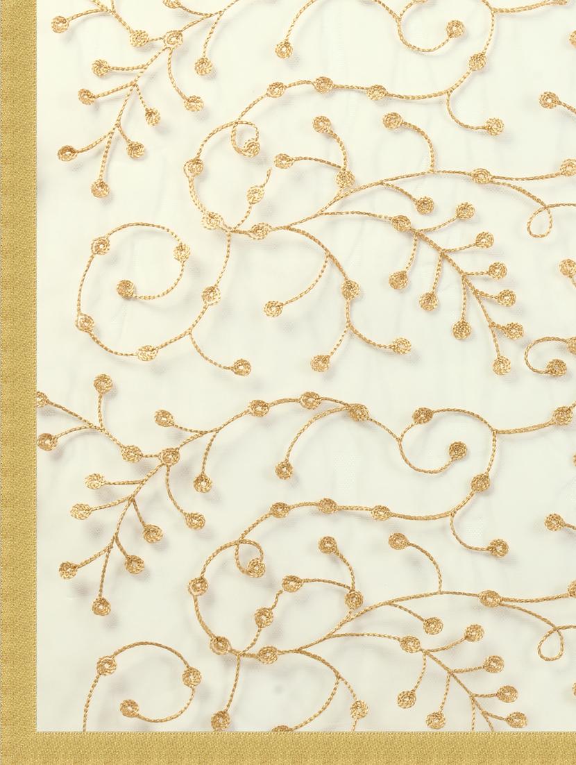 white embroidered dupatta - 21067066 - Standard Image - 3