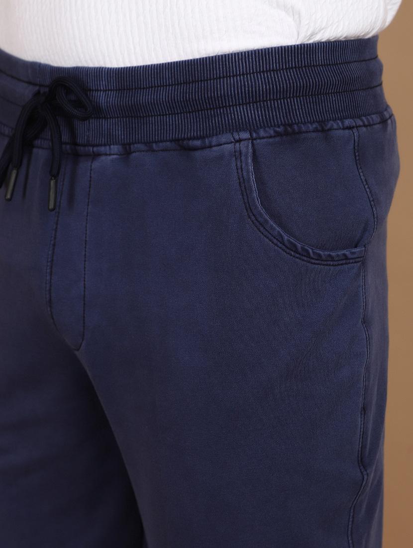 men solid cotton full length track pant - 21067788 - Standard Image - 5
