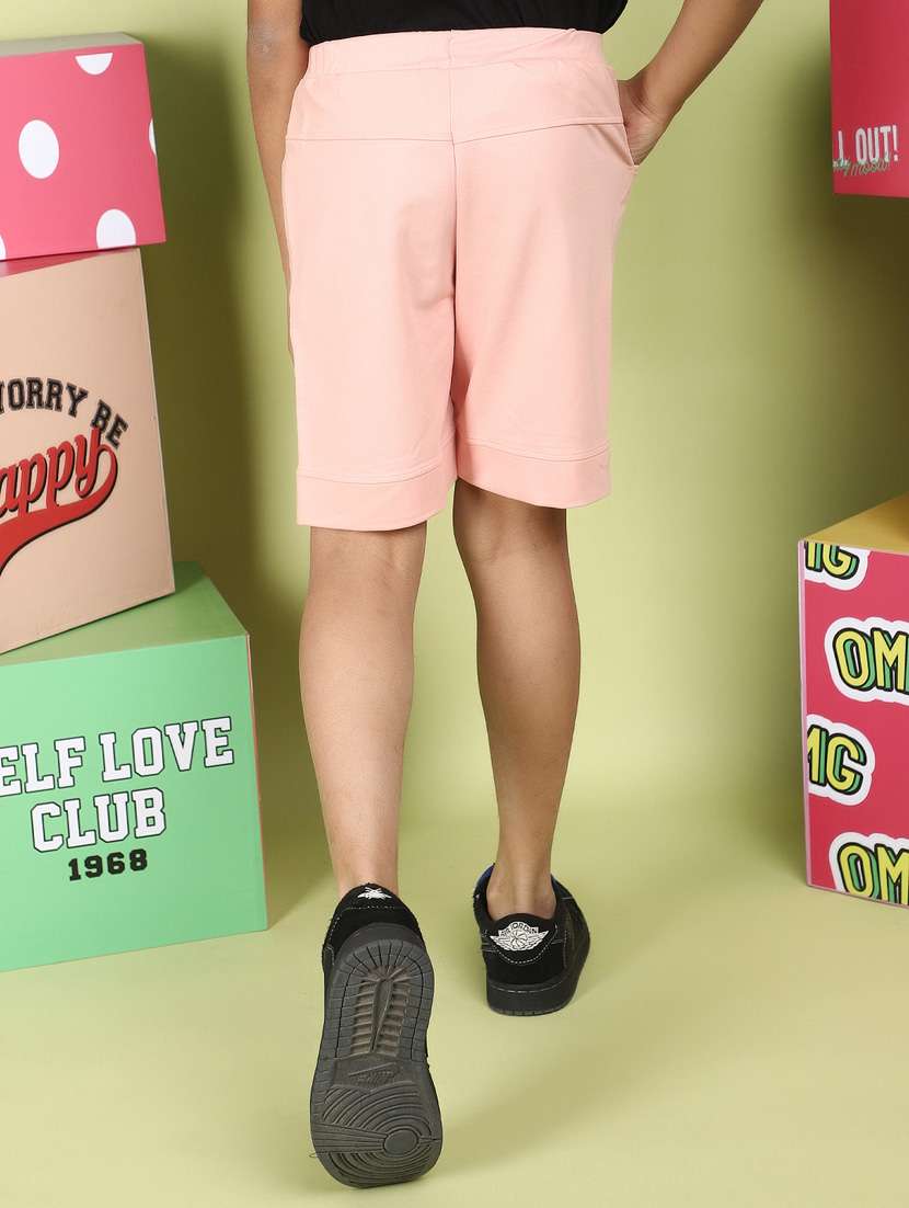 boy mid rise solid shorts - 21067972 -  Standard Image - 3