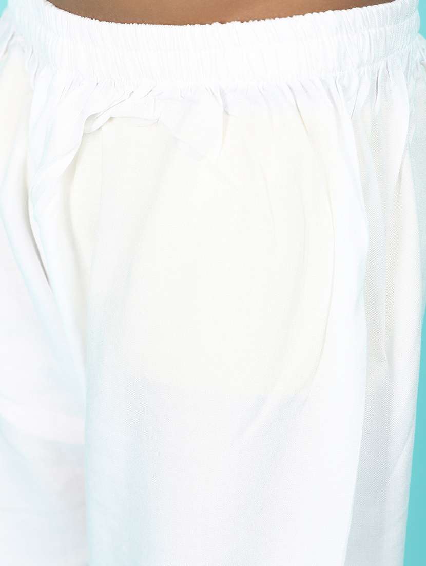 kids solid kurta pyjama set - 21068011 -  Standard Image - 5