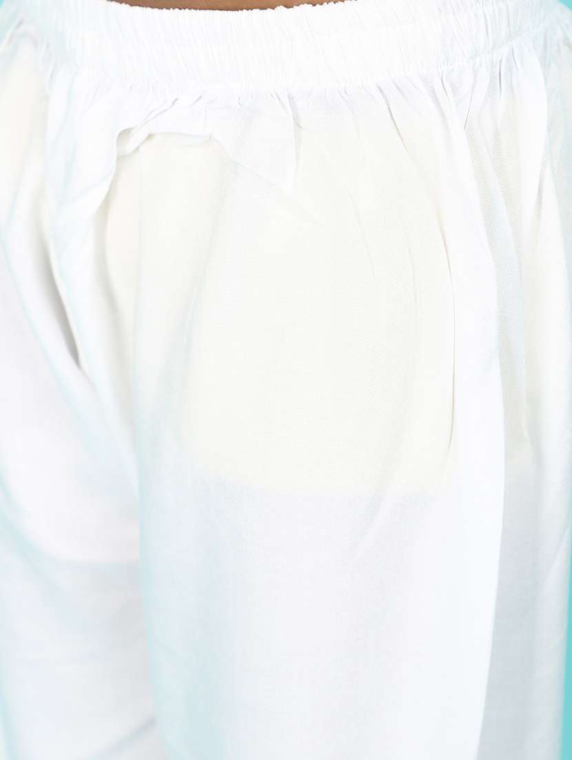 kids solid kurta pyjama set - 21068013 -  Standard Image - 5