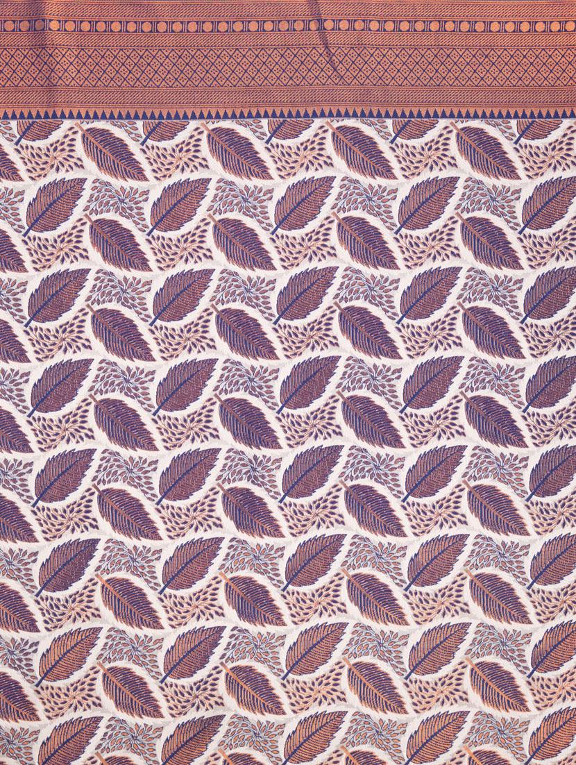 women printed bordered saree with blouse - 21068384 - Standard Image - 5