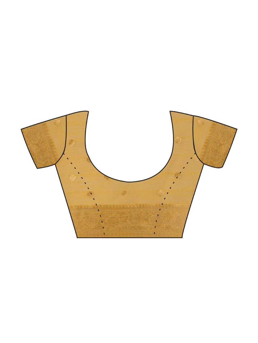 women self design banarasi saree with blouse - 21068416 -  Standard Image - 3