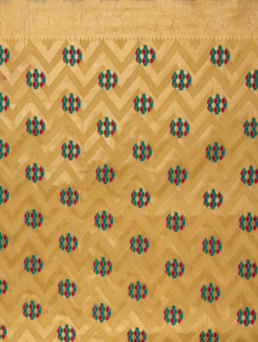 women self design banarasi saree with blouse - 21068416 -  Standard Image - 5