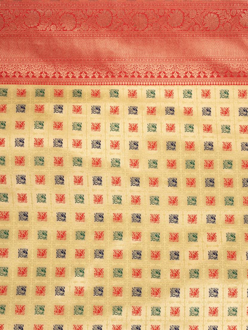 women self design kanjivaram saree with blouse - 21068428 - Standard Image - 5