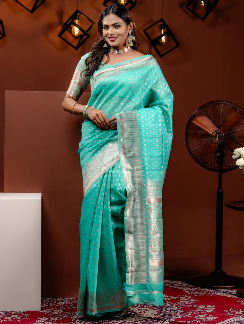 women self design banarasi saree - 21068443 - Zoom Image - 0