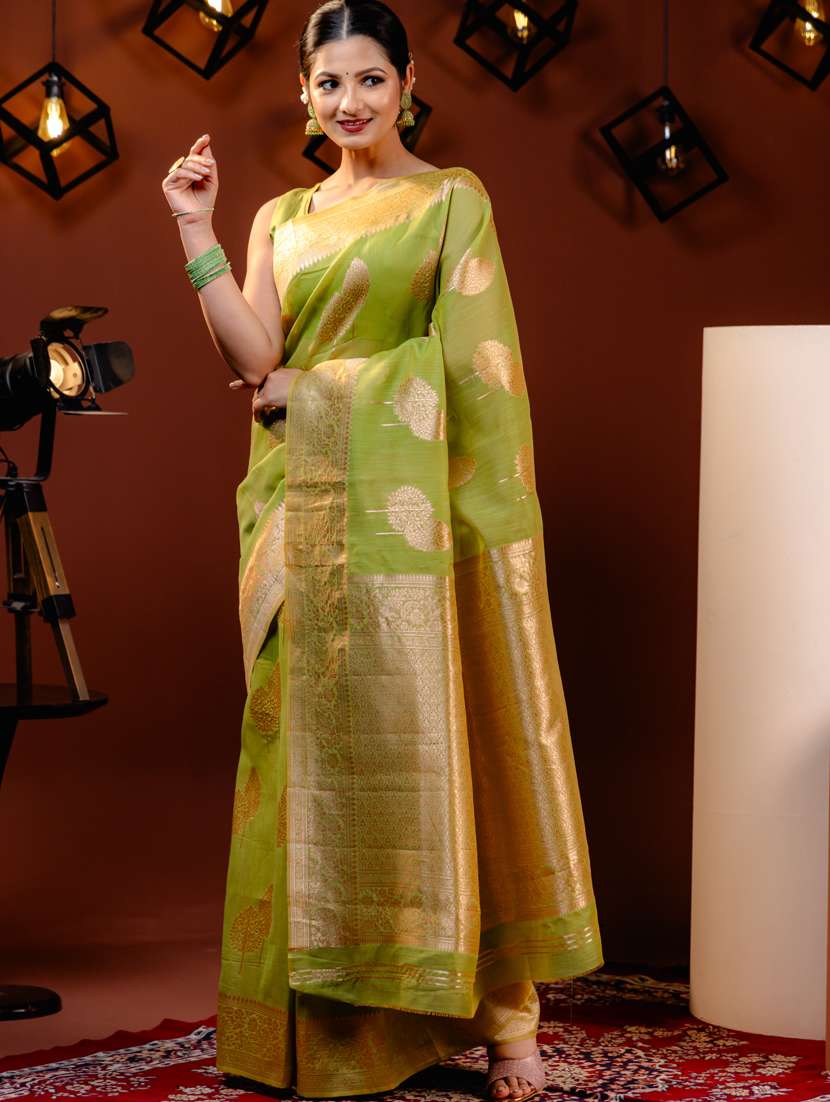 women self design banarasi saree - 21068444 -  Zoom Image - 0