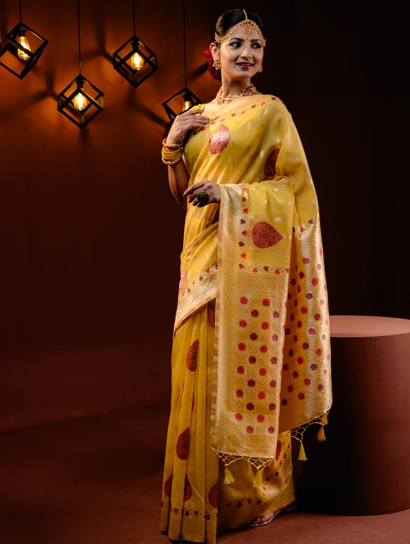 women self design banarasi saree - 21068468 - Zoom Image - 0