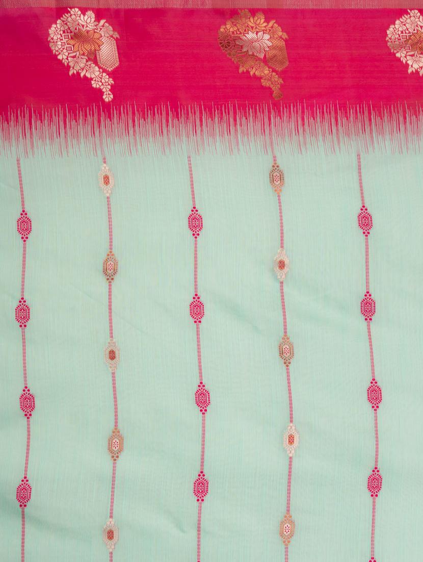 women self design bordered saree with blouse - 21068469 - Standard Image - 5
