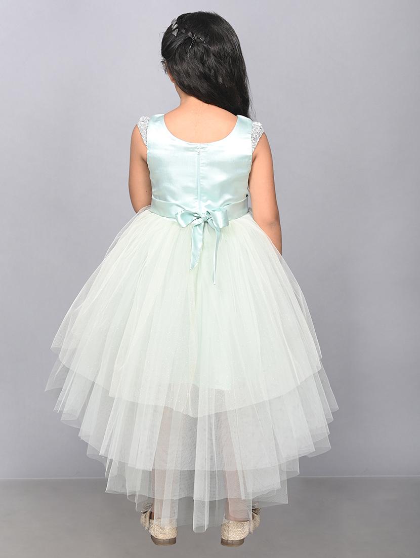 purist blue round neck sleeveless frock - 21069092 - Standard Image - 3