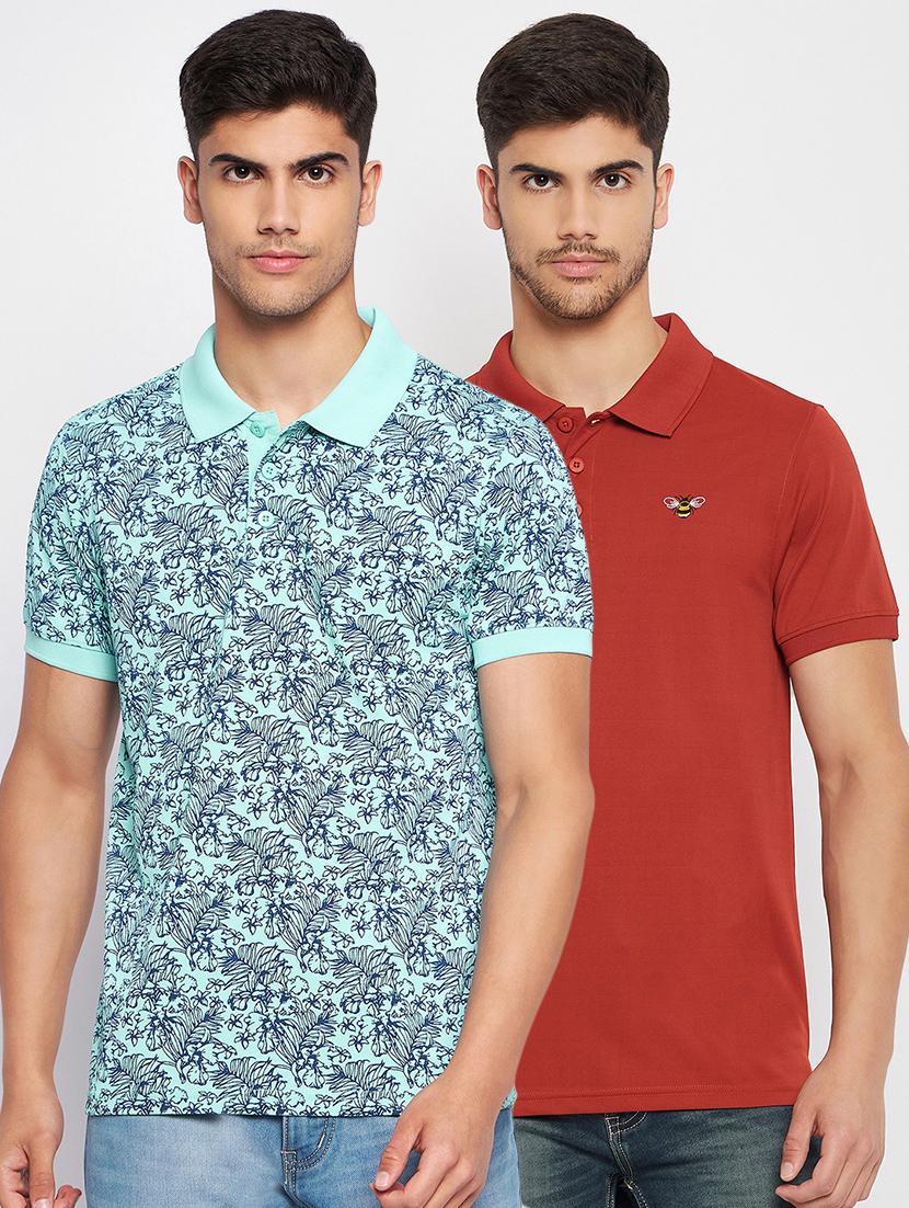 men combos pack of polo neck t-shirts - 21069453 - Zoom Image - 0