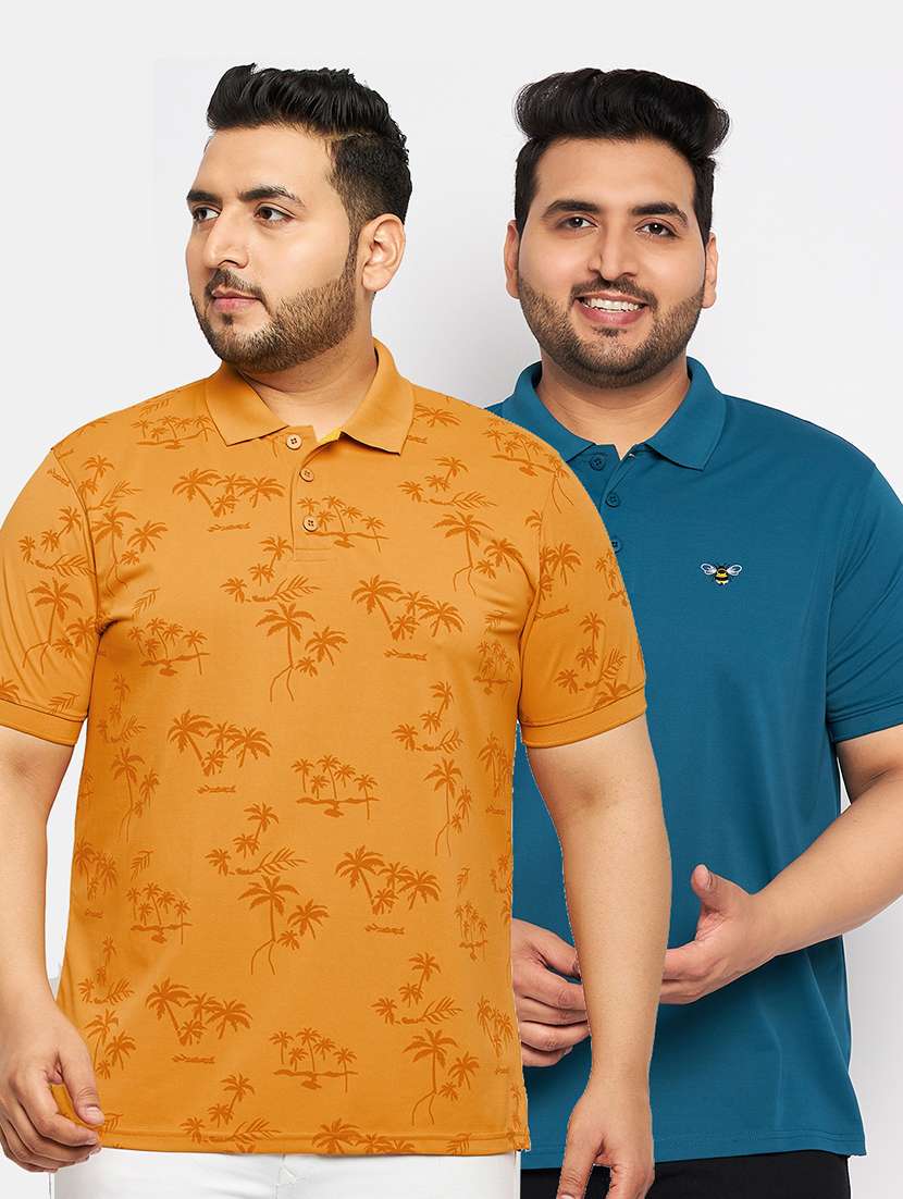 men pack of 2 polo t-shirt
