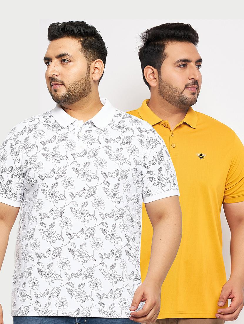 men pack of 2 polo t-shirts