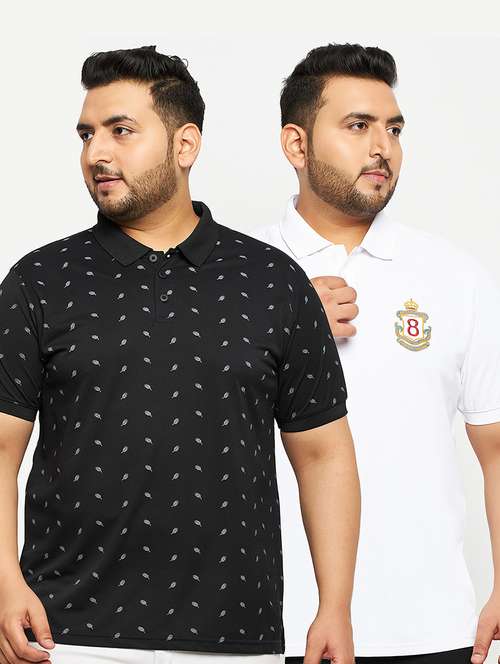 men pack of 2 polo t-shirt - 21069498 -  Standard Image - 0