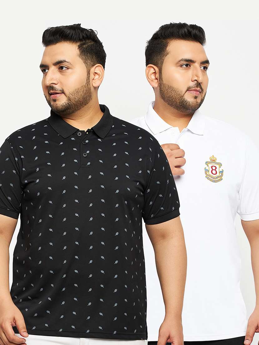 men pack of 2 polo t-shirt